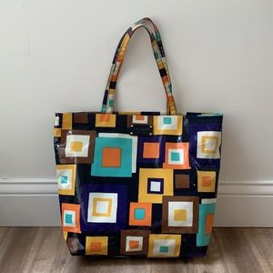 Kate Spade Le Bon Shopper Tote Geo Mod Block